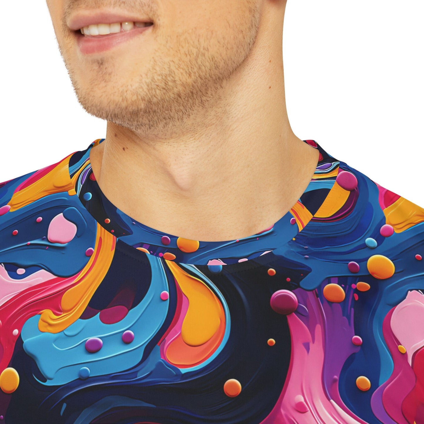 Sublimated T Shirt for Festivals, Raves, Events | Surge | Unisex, Streetwear, Trippy T-Shirt, T-Shirt, Rave Wear