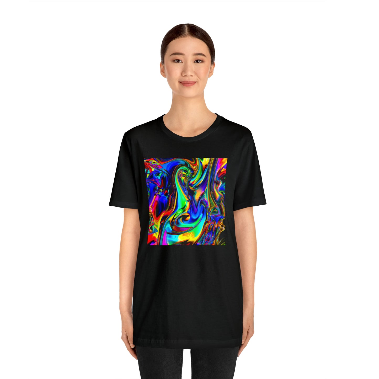 T Shirt for Festivals, Raves, Events | "Shattercolors" | Unisex, Streetwear, Trippy T-Shirt, T-Shirt, Rave Wear