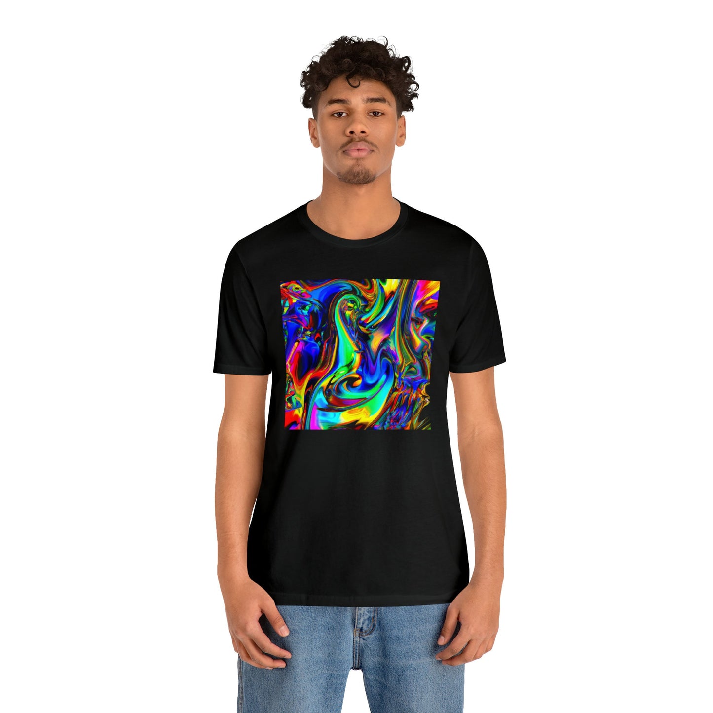 T Shirt for Festivals, Raves, Events | "Shattercolors" | Unisex, Streetwear, Trippy T-Shirt, T-Shirt, Rave Wear