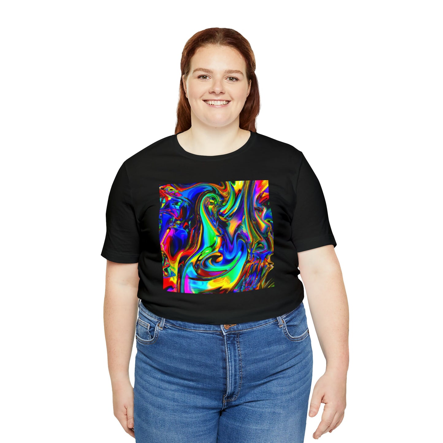 T Shirt for Festivals, Raves, Events | "Shattercolors" | Unisex, Streetwear, Trippy T-Shirt, T-Shirt, Rave Wear