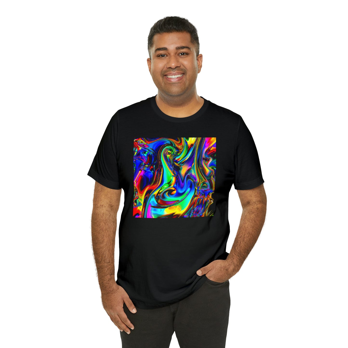 T Shirt for Festivals, Raves, Events | "Shattercolors" | Unisex, Streetwear, Trippy T-Shirt, T-Shirt, Rave Wear