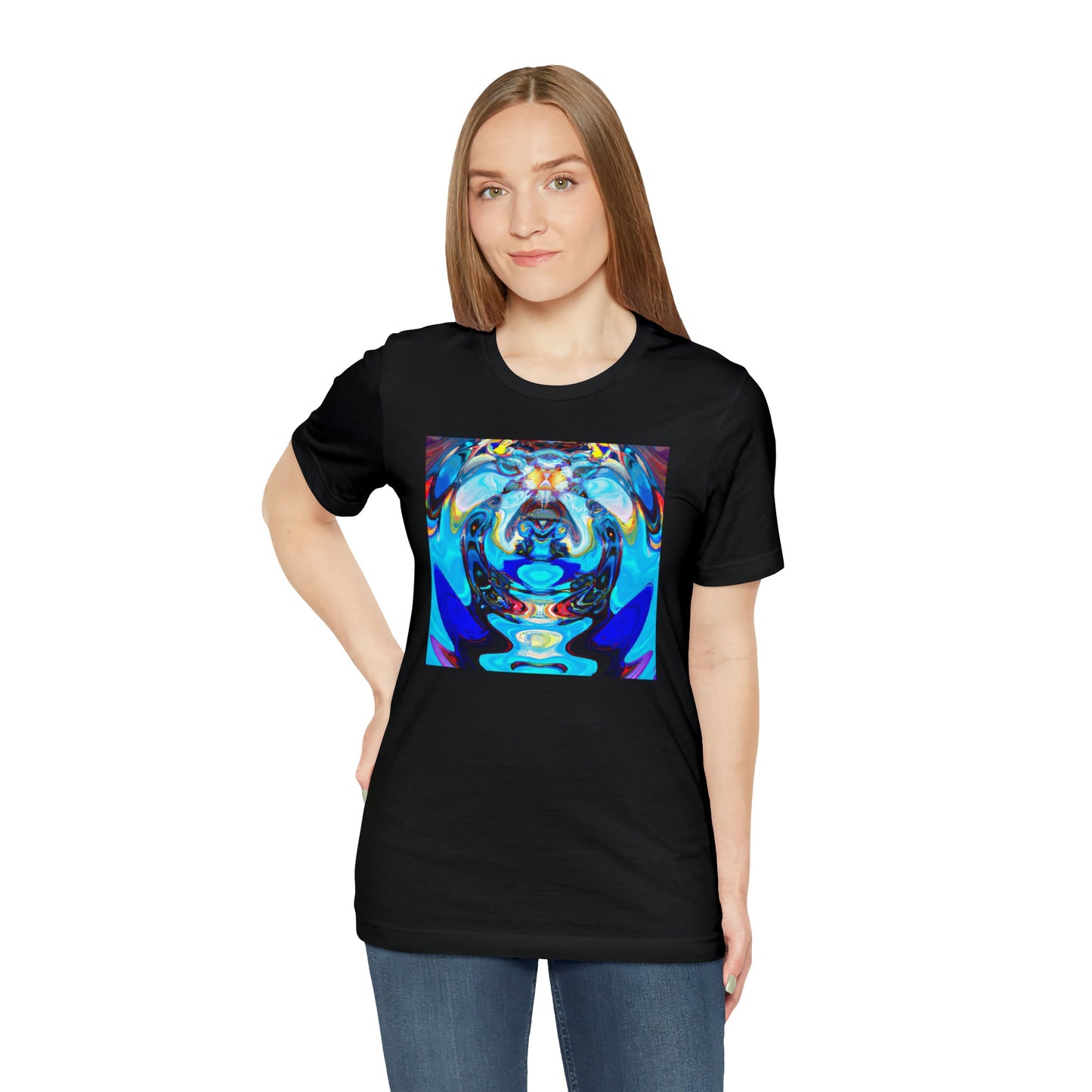 T Shirt for Festivals, Raves, Events | Vivid Spatiality | Unisex, Streetwear, Trippy T-Shirt, T-Shirt, Rave Wear