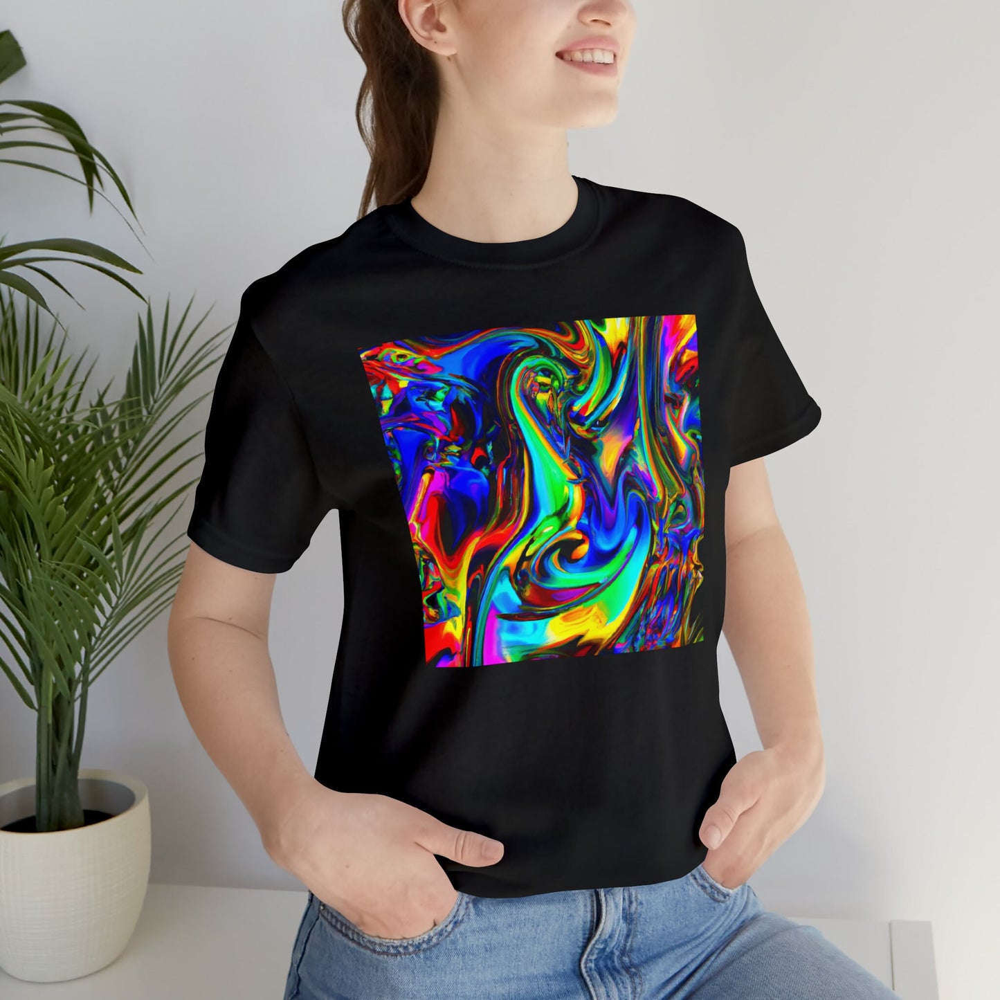 T Shirt for Festivals, Raves, Events | "Shattercolors" | Unisex, Streetwear, Trippy T-Shirt, T-Shirt, Rave Wear