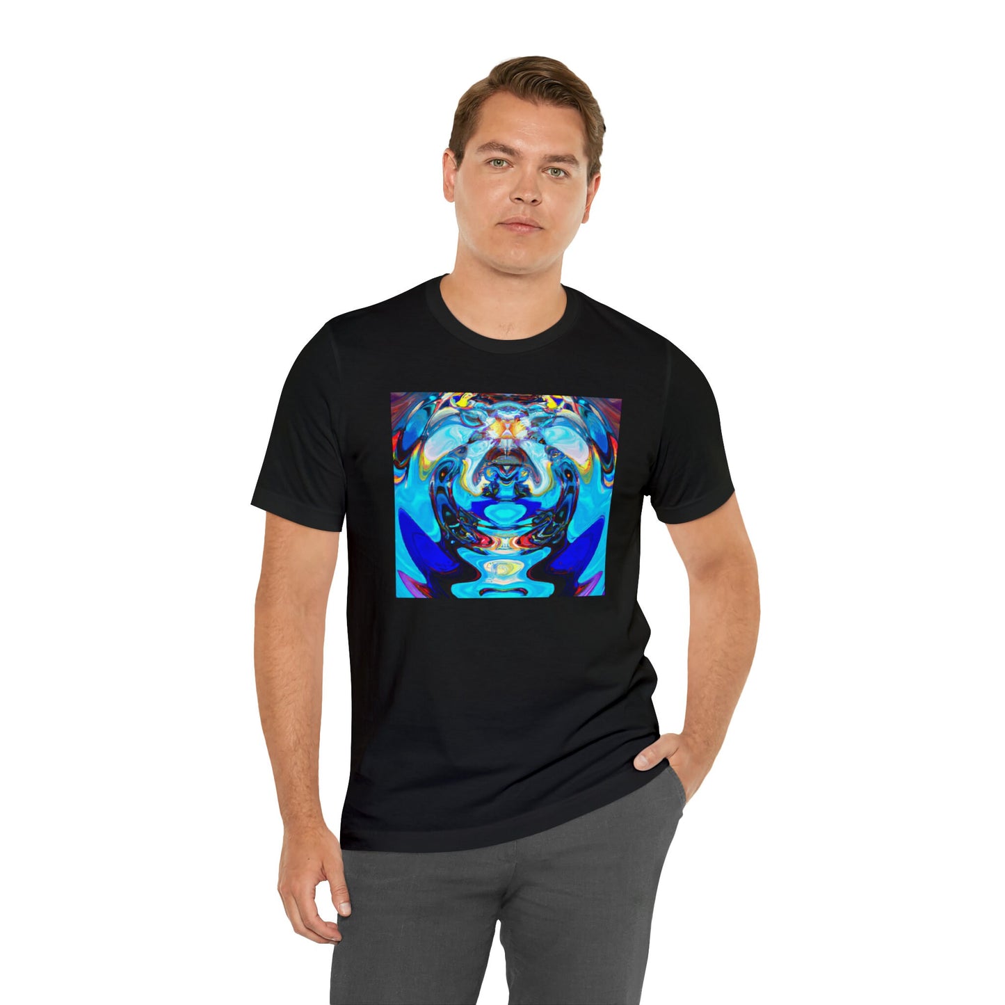 T Shirt for Festivals, Raves, Events | Vivid Spatiality | Unisex, Streetwear, Trippy T-Shirt, T-Shirt, Rave Wear