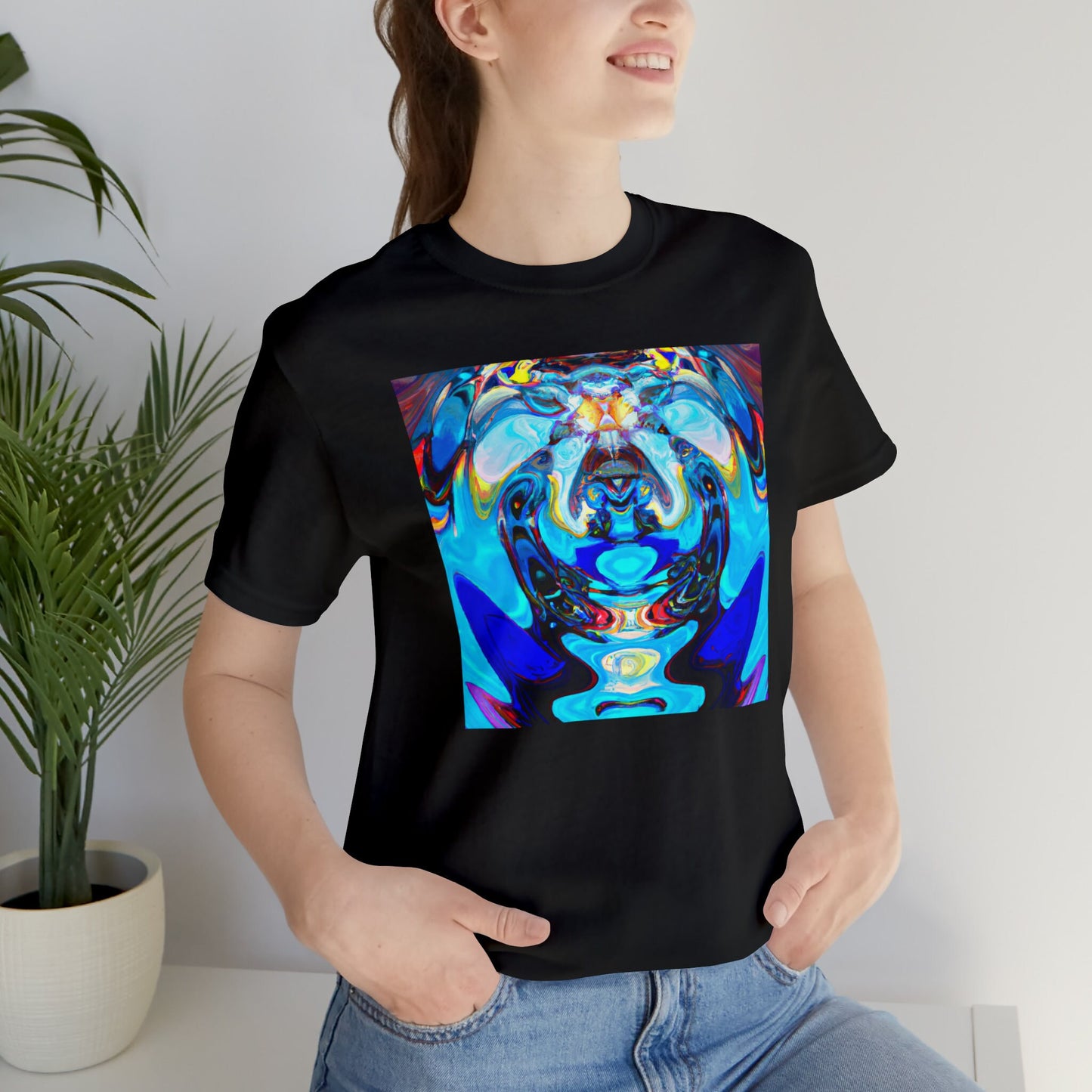 T Shirt for Festivals, Raves, Events | Vivid Spatiality | Unisex, Streetwear, Trippy T-Shirt, T-Shirt, Rave Wear