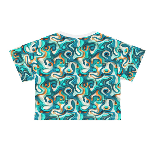 Crop Tee for Festivals, Raves, Events | Cool Flow