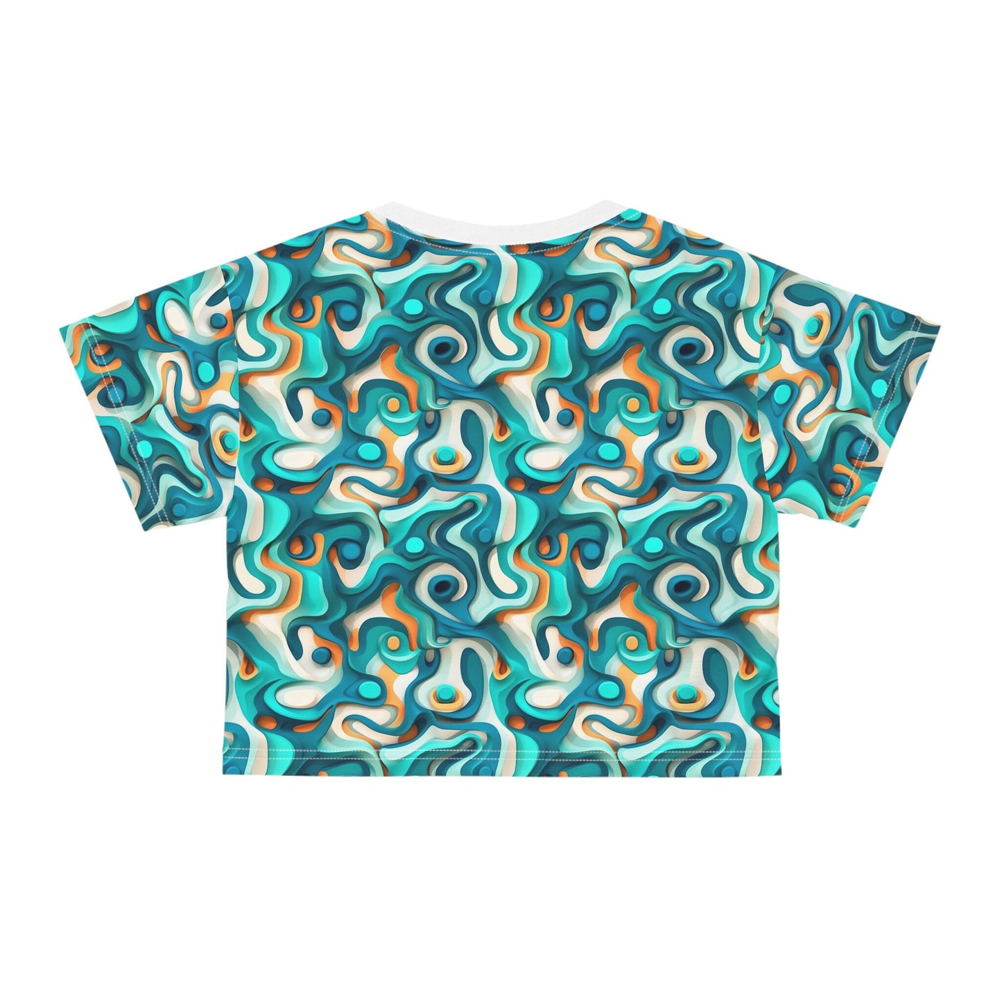 Crop Tee for Festivals, Raves, Events | Cool Flow