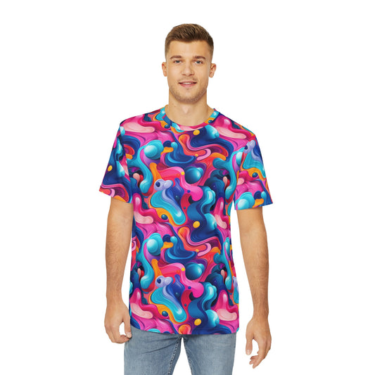 Sublimated T Shirt for Festivals, Raves, Events | "Infinity Reflection" | Unisex, Streetwear, Trippy T-Shirt, T-Shirt, Rave Wear