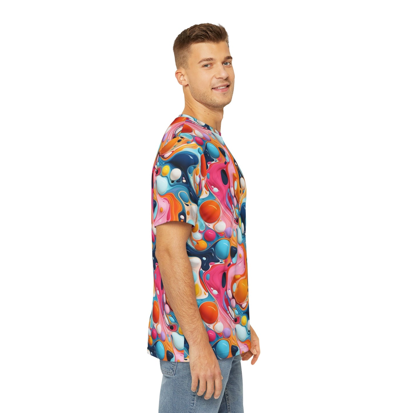 Sublimated T Shirt for Festivals, Raves, Events | "Mind's Eye Illusions" | Unisex, Streetwear, Trippy T-Shirt, T-Shirt, Rave Wear