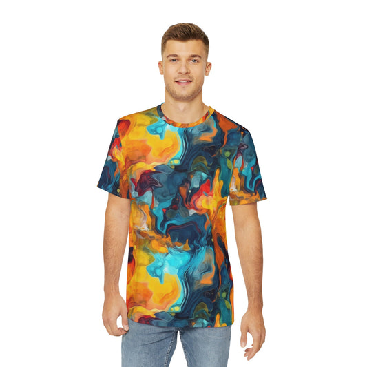 Sublimated T Shirt for Festivals, Raves, Events | Men's Streetwear, Heady, Trippy T-Shirt, Sublimated T-Shirt, Rave Wear