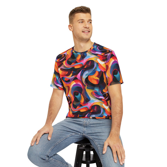 Sublimated T Shirt for Festivals, Raves, Events | Men's Streetwear, Heady, Trippy T-Shirt, Sublimated T-Shirt, Rave Wear