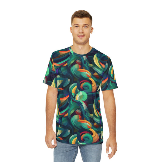 Sublimated T Shirt for Festivals, Raves, Events | Men's Streetwear, Heady, Trippy T-Shirt, Sublimated T-Shirt, Rave Wear