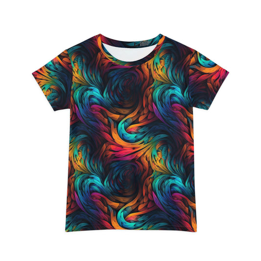 Sublimated T Shirt for Festivals, Raves, Events | Melt | Women's Streetwear, Heady, Trippy T-Shirt, Sublimated T-Shirt, Rave Wear