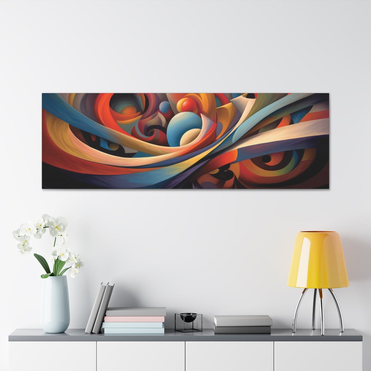 Psychedelic Canvas Wall Art | Trippy Canvas Print | Abstract Modern Art