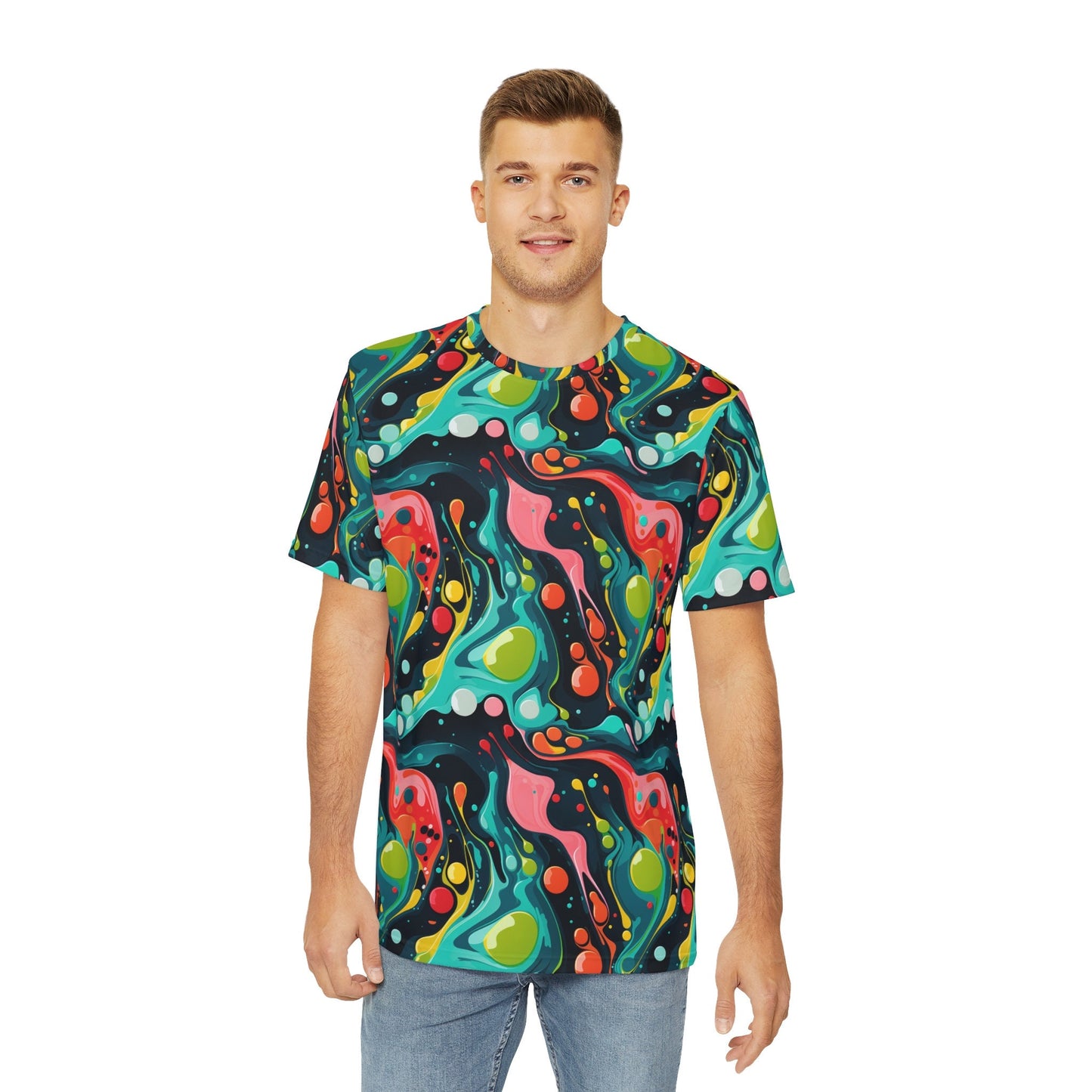 Sublimated T Shirt for Festivals, Raves, Events | Bazuka | Unisex, Streetwear, Trippy T-Shirt, T-Shirt, Rave Wear