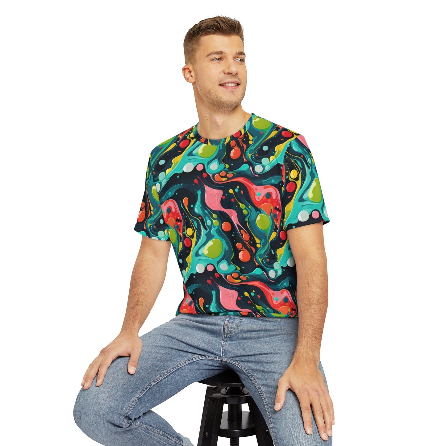 Sublimated T Shirt for Festivals, Raves, Events | Bazuka | Unisex, Streetwear, Trippy T-Shirt, T-Shirt, Rave Wear