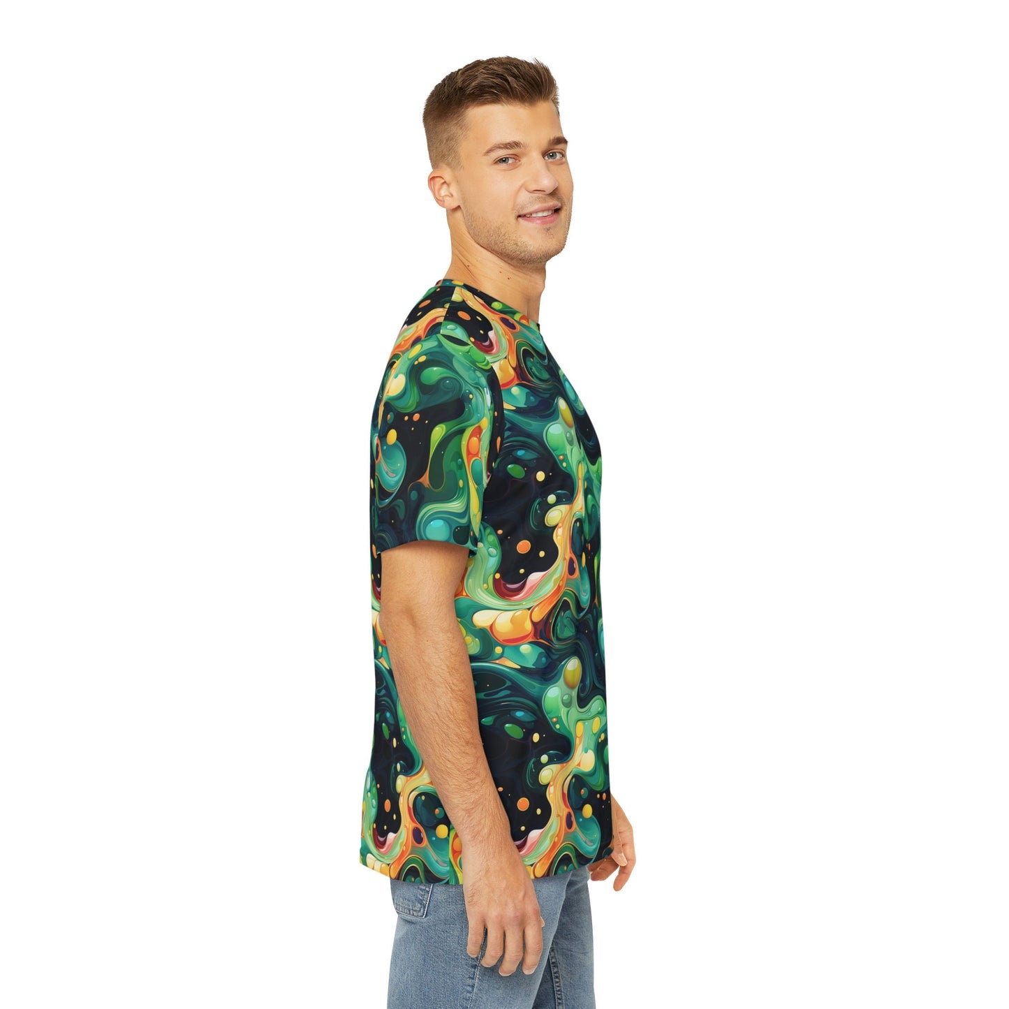 Sublimated T Shirt for Festivals, Raves, Events | The Rebel | Unisex, Streetwear, Trippy T-Shirt, T-Shirt, Rave Wear