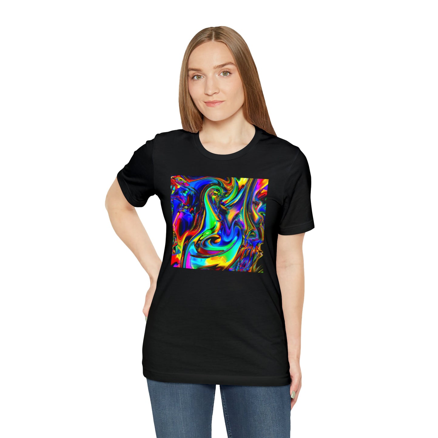 T Shirt for Festivals, Raves, Events | "Shattercolors" | Unisex, Streetwear, Trippy T-Shirt, T-Shirt, Rave Wear