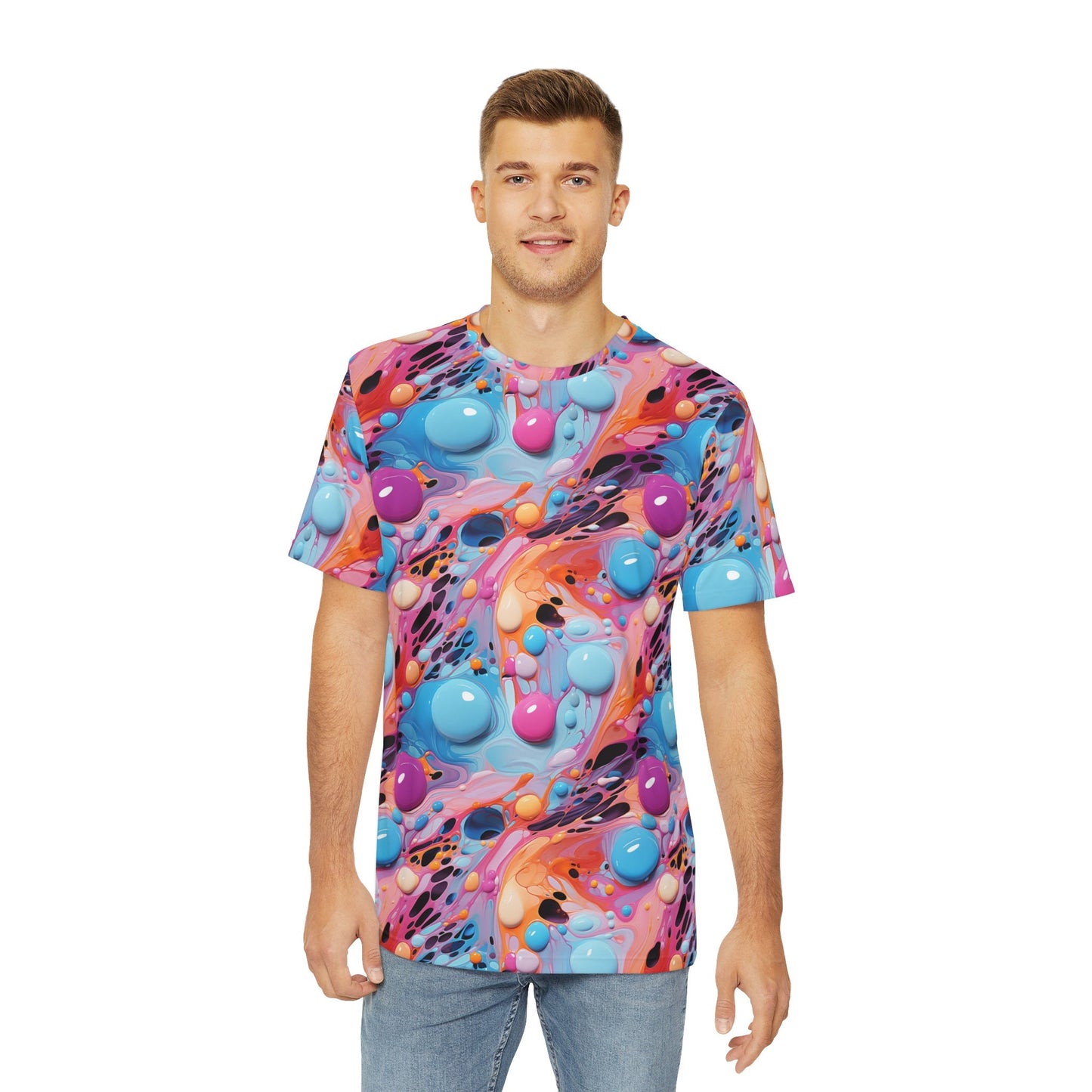 Sublimated T Shirt for Festivals, Raves, Events | StreetStyle | Unisex, Streetwear, Trippy T-Shirt, T-Shirt, Rave Wear