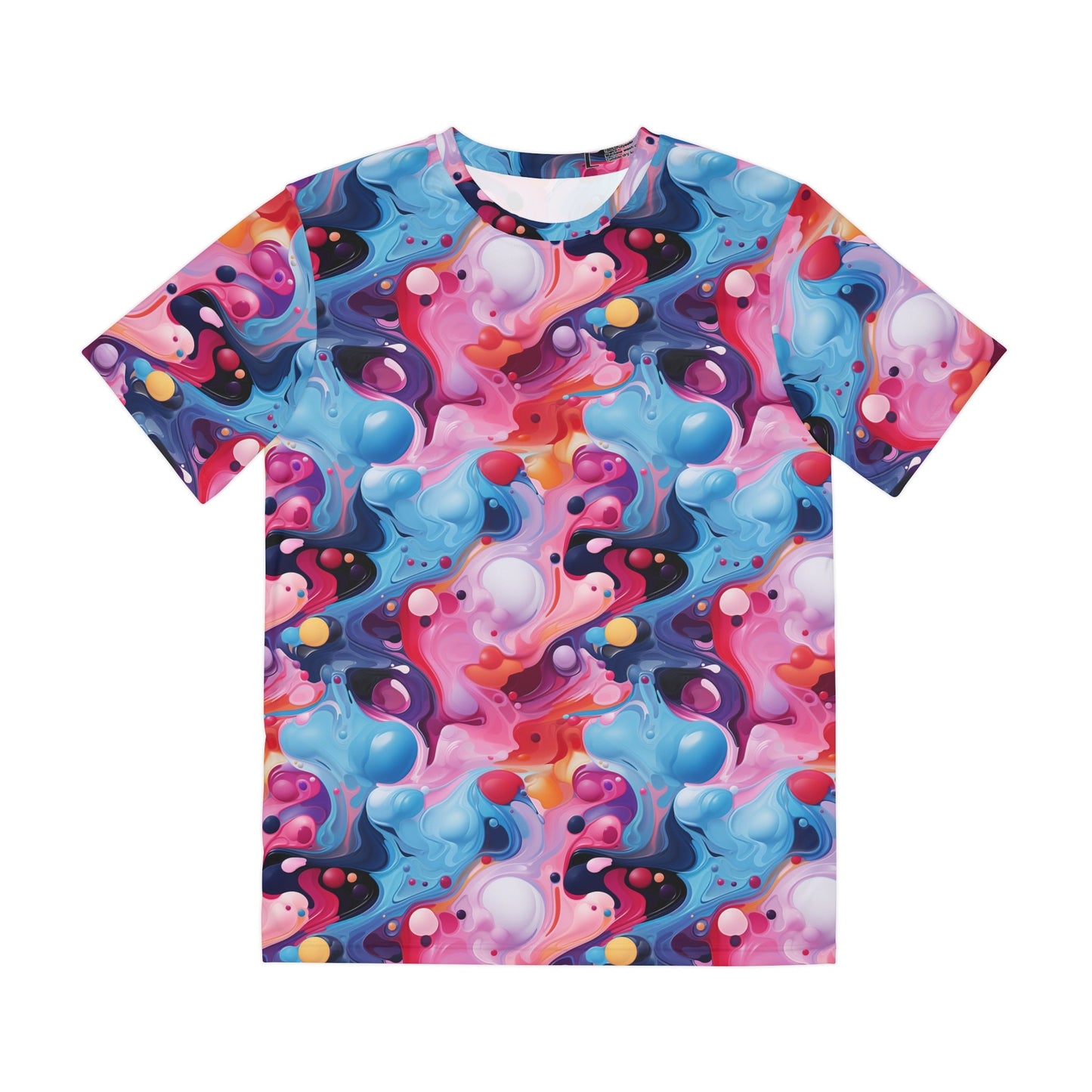 Sublimated T Shirt for Festivals, Raves, Events | "Psychedelic Utopia" | Unisex, Streetwear, Trippy T-Shirt, T-Shirt, Rave Wear