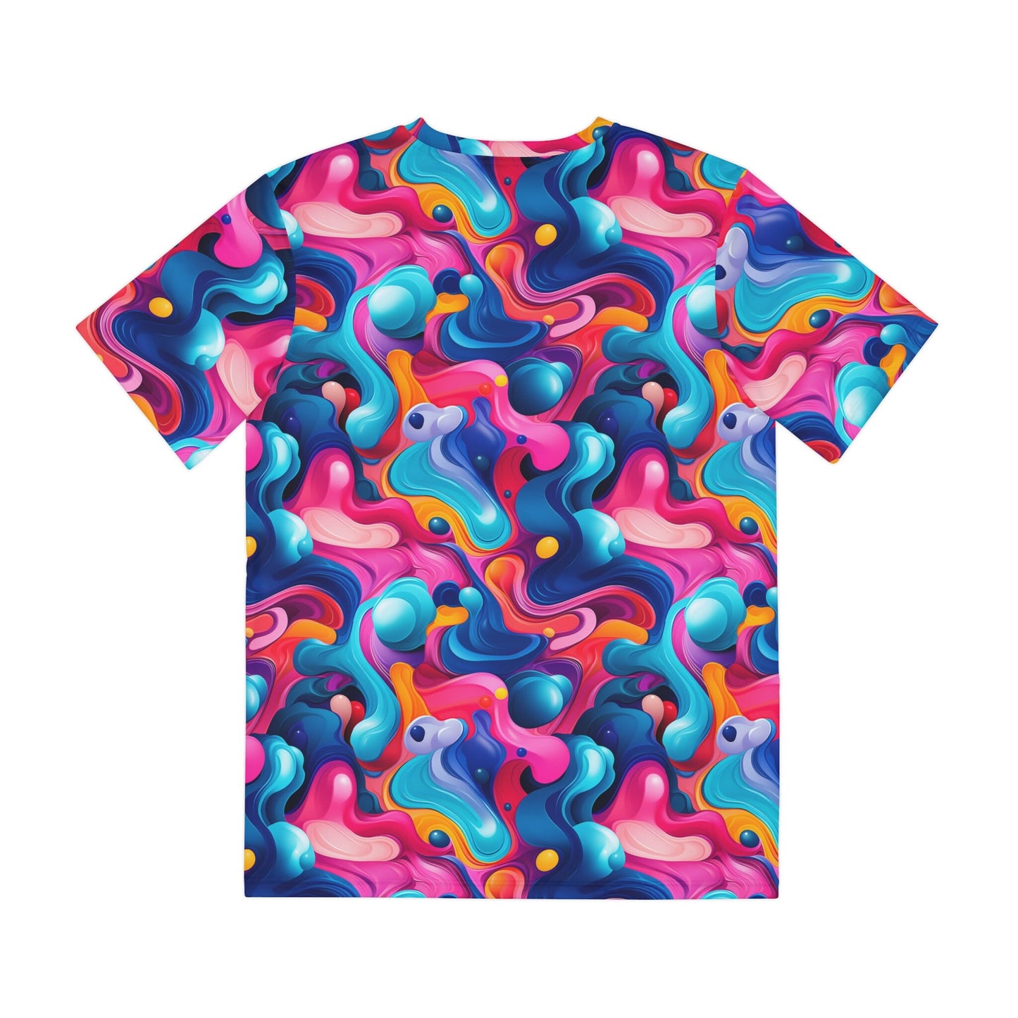 Sublimated T Shirt for Festivals, Raves, Events | "Infinity Reflection" | Unisex, Streetwear, Trippy T-Shirt, T-Shirt, Rave Wear